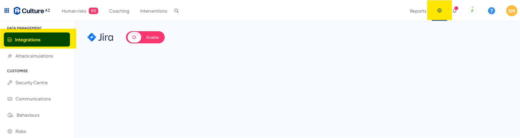 How to enable jira